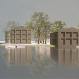 architect Landsmeer appartemente aan het water